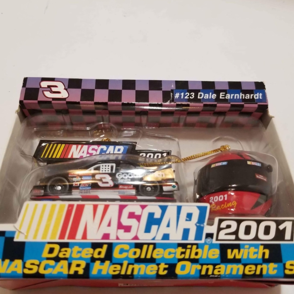 2001 Nascar B Collectible Car and Helmet Set - Picture 2 of 3